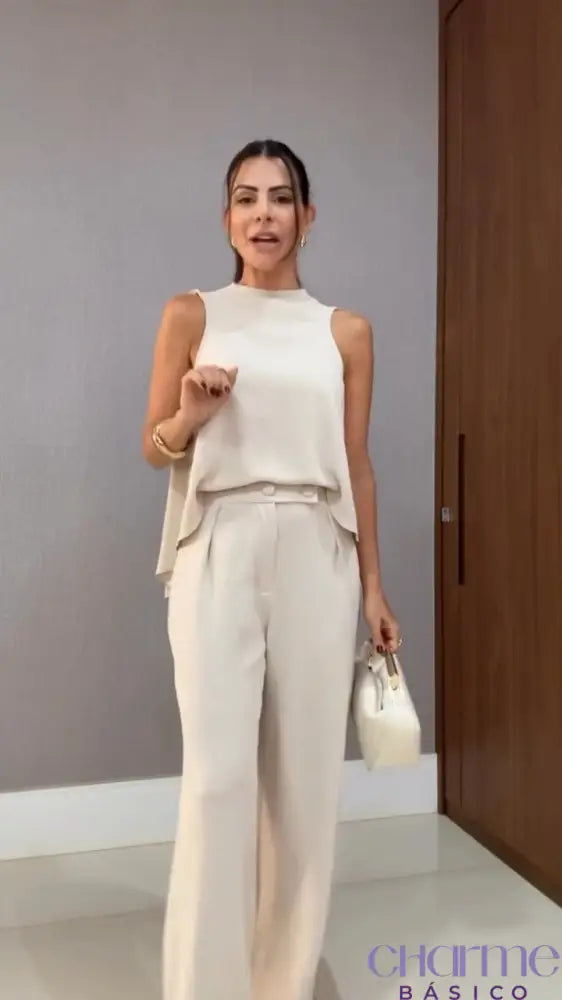 Conjunto Minimalista – Elegância e Conforto para um Estilo Sofisticado