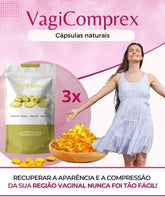 COMPRE 1 LEVE 3 - VagiComprex - Cápsulas Naturais Efeito Compressão