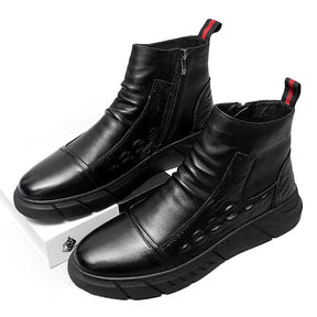 Bota Masculina de Couro Legítimo Crocodile Italian P12-3 FashionShope 38 