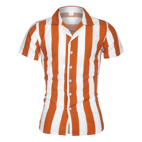 Camisa Manga Curta - Tremembed Camisetas e tops FashionShope Laranja P 