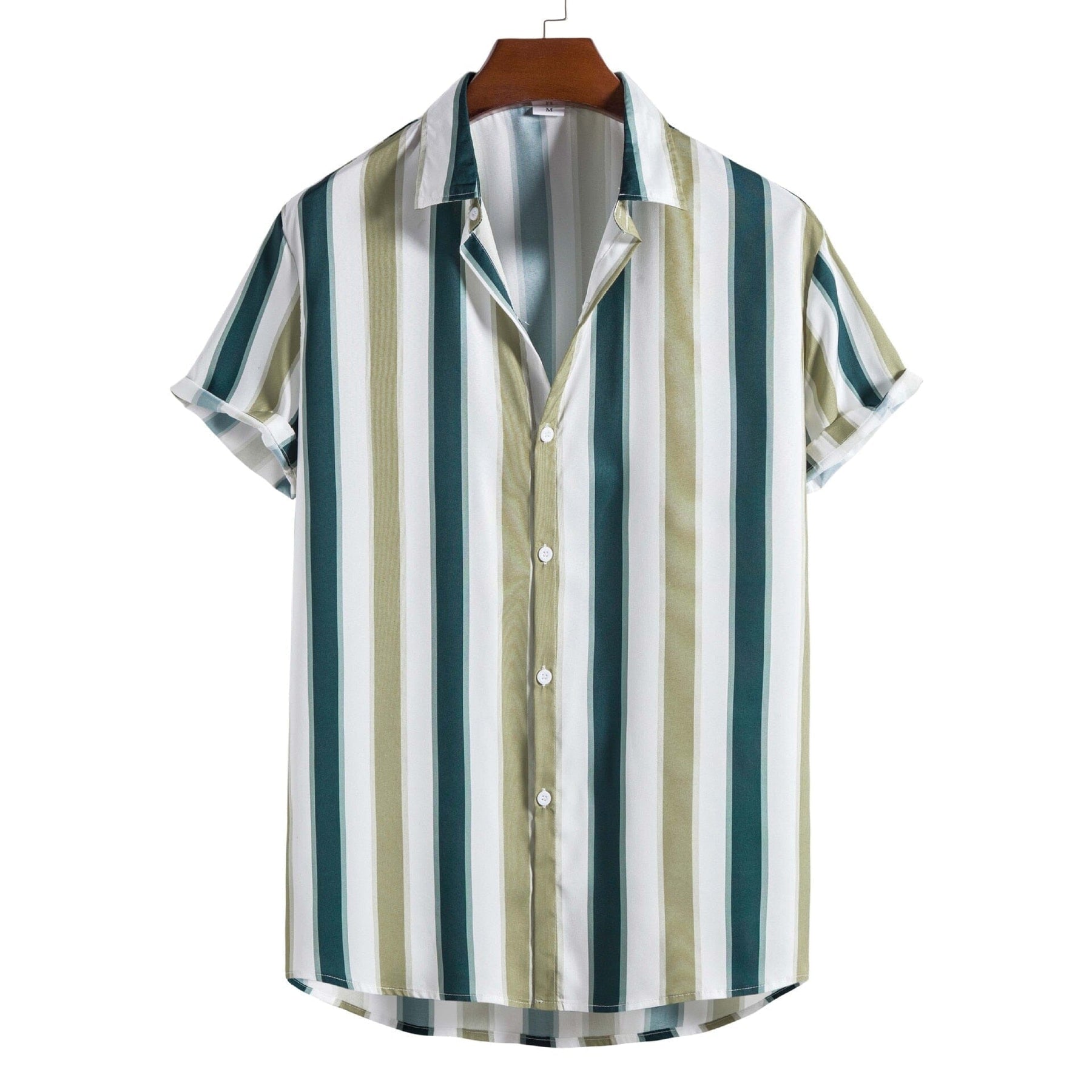 Camisa Manga Curta - Veron Camisetas e tops FashionShope Verde P 