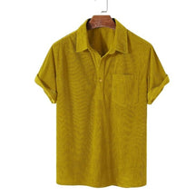 Camisa Manga Curta - Viços Camisetas e tops FashionShope Amarelo P 