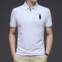 Camisa Polo Horse FashionShope Branca M 