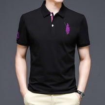 Camisa Polo Horse FashionShope Preta M 