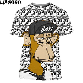 Camiseta NFT Bayc FashionShope Gorila 2 P 