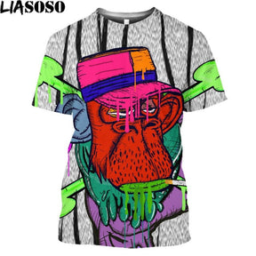 Camiseta NFT Estampada FashionShope Gorila 2 P 