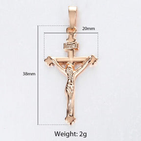 Colar Crucifixo Premium FashionShope 