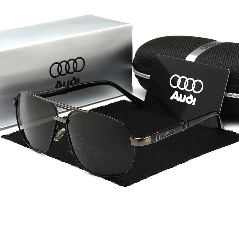 Óculos Audi XR8 FashionShope cinza 