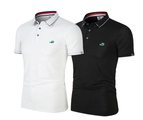 Polo LCT [Compre 1 Leve 2] FashionShope Preto e Brato P 