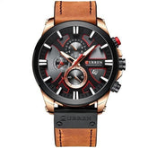 Relógio Casual Masculino Chronograph Relógio Masculino - 12 FashionShope Modelo 5 