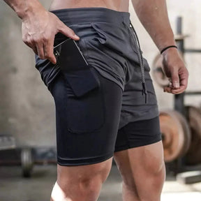 Shorts Masculino DryFit® Dupla Camada - (COMPRE 1 LEVE 2) + Frete Grátis FashionShope 