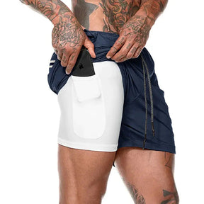 Shorts Masculino DryFit® Dupla Camada - (COMPRE 1 LEVE 2) + Frete Grátis FashionShope 