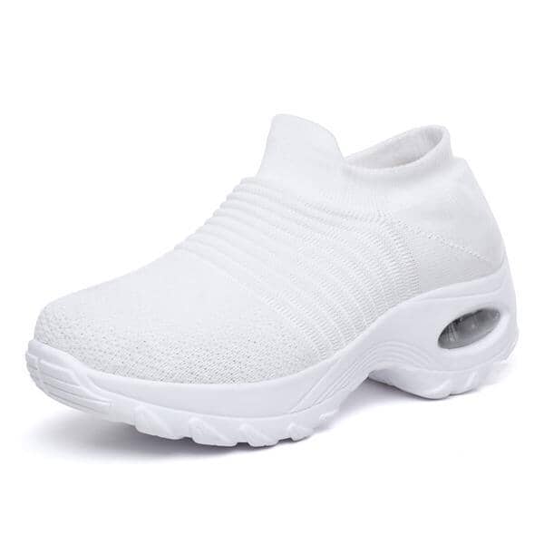 Tênis Air Confort - Ortopédico Tênis Feminino FashionShope Branco 33 