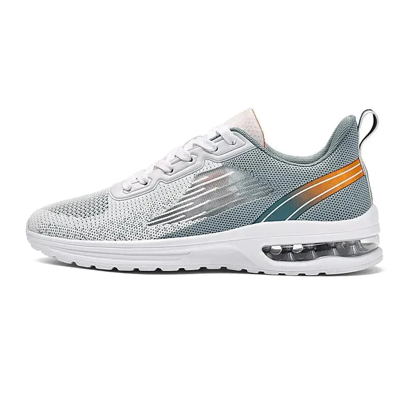 Tênis AirMax Confort Calçados Masculinos AlphasMacho Azul Claro 37 