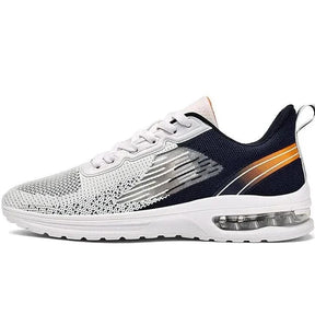 Tênis AirMax Confort Calçados Masculinos AlphasMacho Azul Marinho 37 