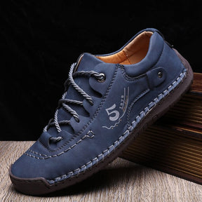 Tênis Masculino Casual Couro 958 FashionShope Blue 38 